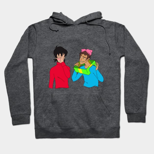 Klancemas - I am the Present {Simplified} Hoodie by AniMagix101